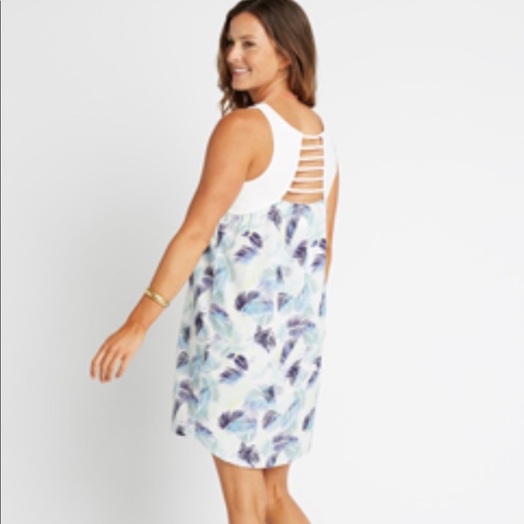 Carve Designs Kaitlin Dress Palm Beach XS NWT - Picture 2 of 7